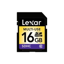 Lexar 16GB Multi-Use SDHC Memory Card (Class 10)