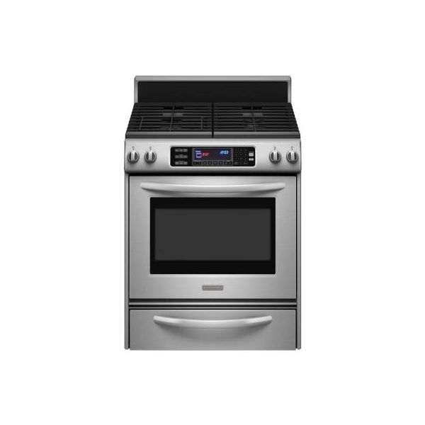 Super4less Kitchenaid Kgrs807sss Architect Series Ii Gas Range Oven