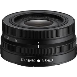 Nikon NIKKOR Z DX 16-50mm f/3.5-6.3 VR Lens (Black)