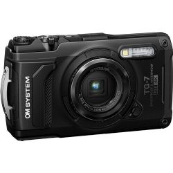 OM SYSTEM Tough TG-7 Digital Camera (Black)