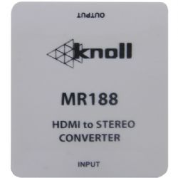 Knoll Systems Hdmi-stereo Ln Lev Adptr