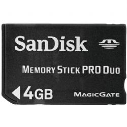 Sandisk Memory Stick Pro Duo 4GB