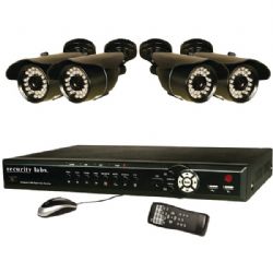 Security Labs 8ch 1tb Dvr Sys & 4 Cams