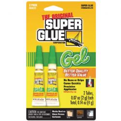 Super Glue Thick Gel Super Glue-2 Pk