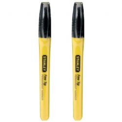 Stanley 2pk Blk Perm Markers