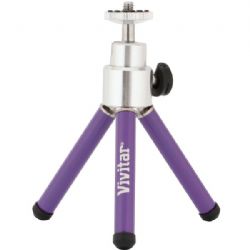 Vivitar 6" Table Tripod Purp