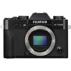 Fujifilm  X-T20 Mirrorless Digital Camera (Body Only, Black)