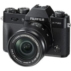 Fujifilm  X-T20 Mirrorless Digital Camera with 16-50mm Lens (Black)