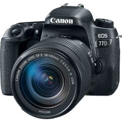 Canon EOS 77D DSLR Camera with 18-135mm USM Lens