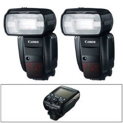 Canon Speedlite 600EX-RT Essential Two Flash Wireless Kit