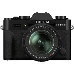 FUJIFILM X-T30 II Mirrorless Camera with 18-55mm Lens (Black)