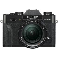 FUJIFILM X-T30 Mirrorless Digital Camera with 18-55mm Lens (Black)