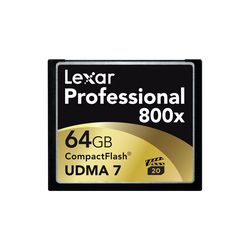 Lexar 64GB CompactFlash Memory Card Professional 800x