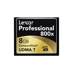 Lexar 8GB CompactFlash Memory Card Professional 800x