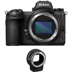 Nikon Z 6II Mirrorless Digital Camera Body with FTZ Adapter Kit