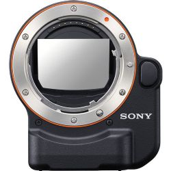 Sony LAEA4  A-Mount to E-Mount Lens Adapter with Translucent Mirror Technology (Black)