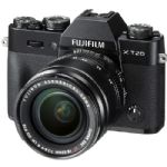 Fujifilm  X-T20 Mirrorless Digital Camera with 18-55mm Lens (Black)