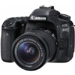 Canon EOS 80D DSLR Camera W/ 18-55mm Lens