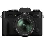 FUJIFILM X-T30 II Mirrorless Camera with 18-55mm Lens (Black)