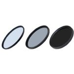 Precision 3 Piece Coated Filter Kit  (72mm)